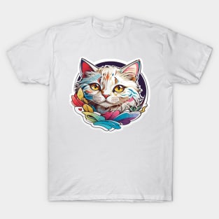 Peeking Cat T-Shirt